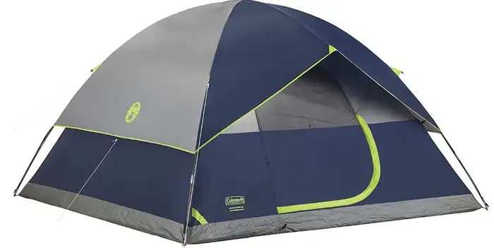 Coleman Sundome Camping Tent 4.
